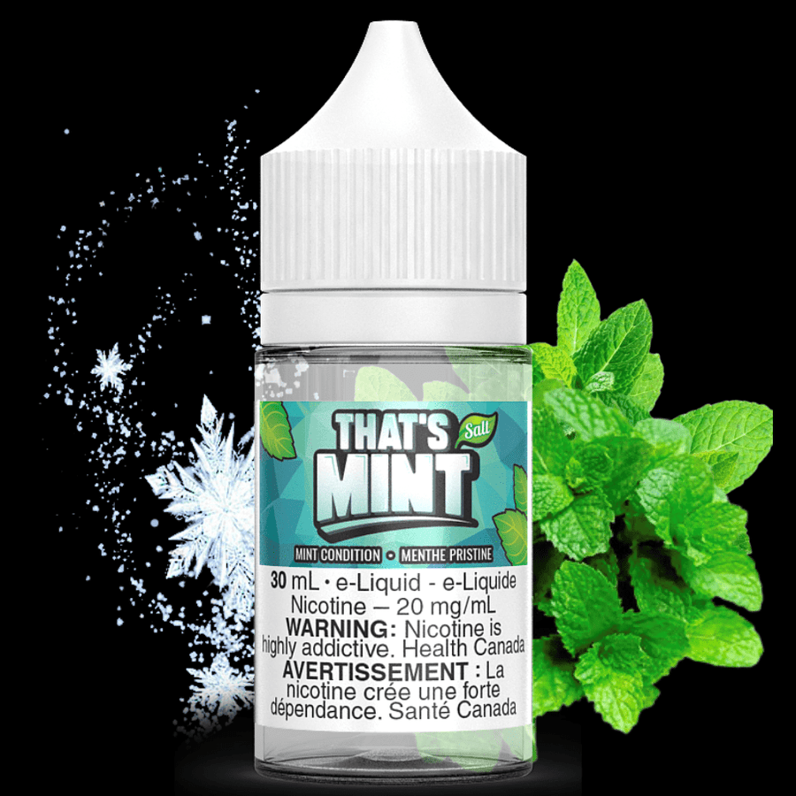 That's Mint Salts-Mint Condition 30ml / 12mg Airdrie Vape SuperStore and Bong Shop Alberta Canada