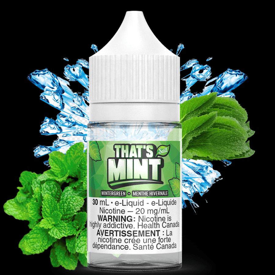 That's Mint Salts-Wintergreen 30ml / 12mg Airdrie Vape SuperStore and Bong Shop Alberta Canada