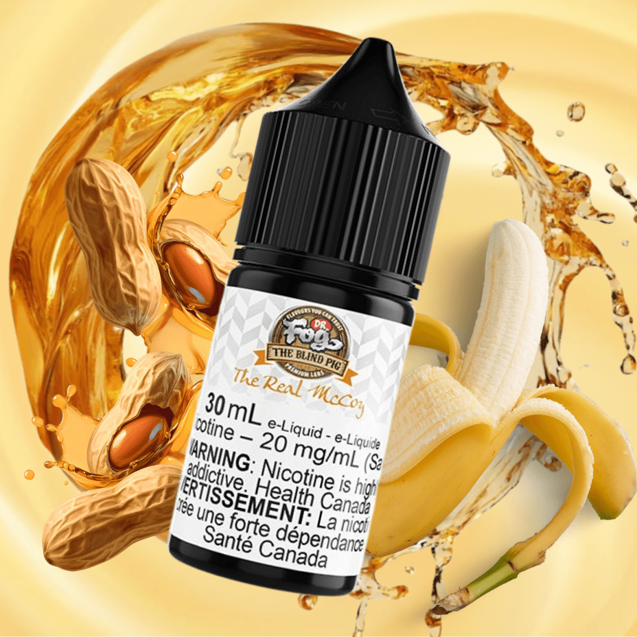 The Real McCoy Salt by Premium Labs E-Liquid 12mg / 30mL Airdrie Vape SuperStore and Bong Shop Alberta Canada