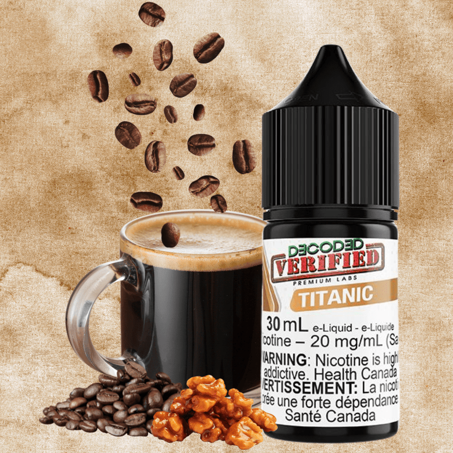 Titanic Salt by Premium Labs E-Liquid 20mg / 30mL Airdrie Vape SuperStore and Bong Shop Alberta Canada