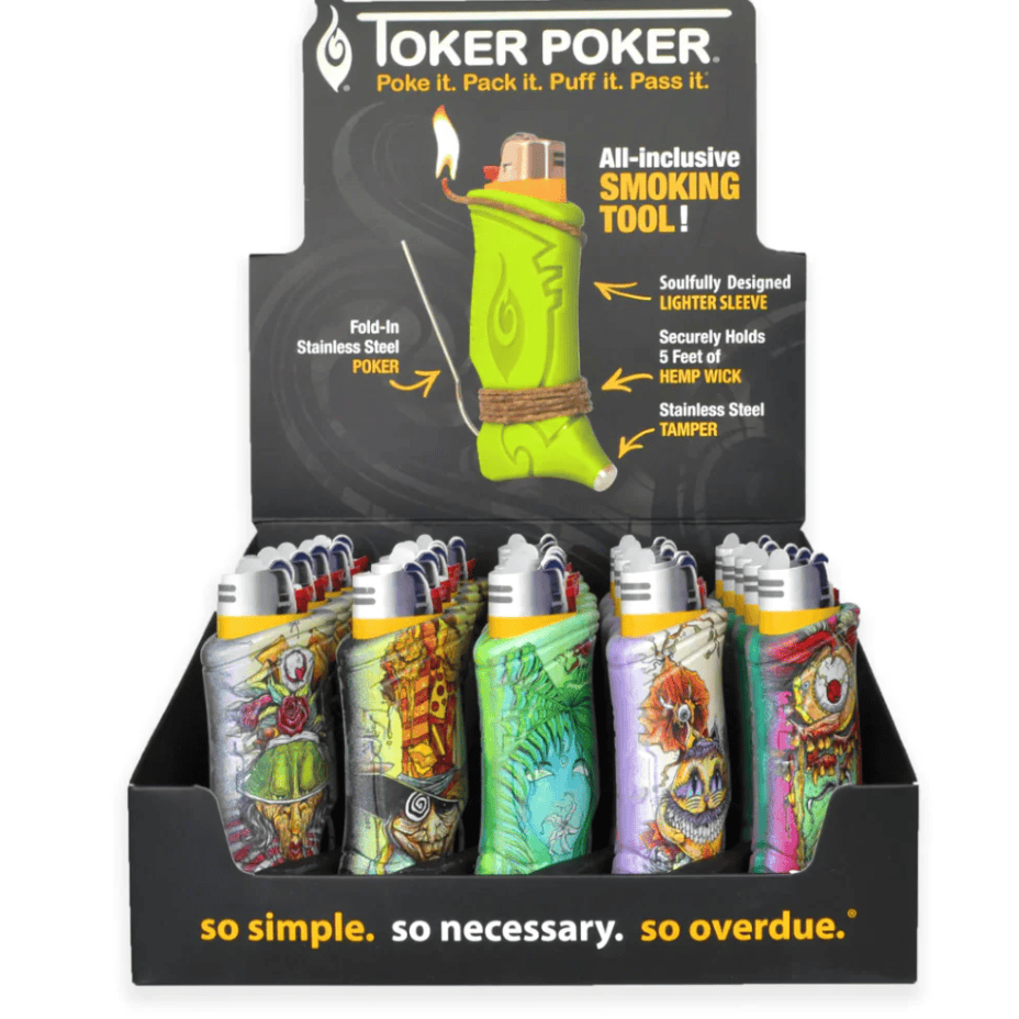 Toker Poker Lighter Sleeve - Alice in Wonderland Airdrie Vape SuperStore and Bong Shop Alberta Canada