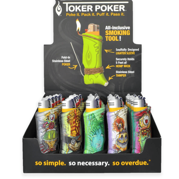 Toker Poker Lighter Sleeve - Alice in Wonderland Airdrie Vape SuperStore and Bong Shop Alberta Canada