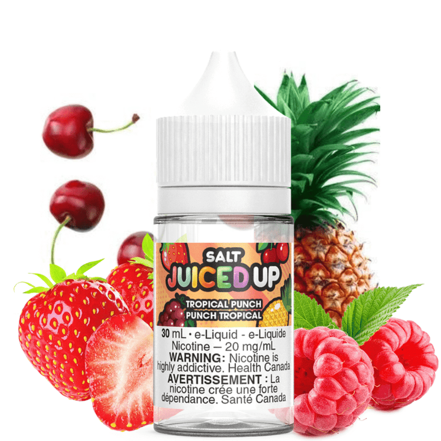 Tropical Punch Salts by Juiced Up E-Liquid 12mg Airdrie Vape SuperStore and Bong Shop Alberta Canada