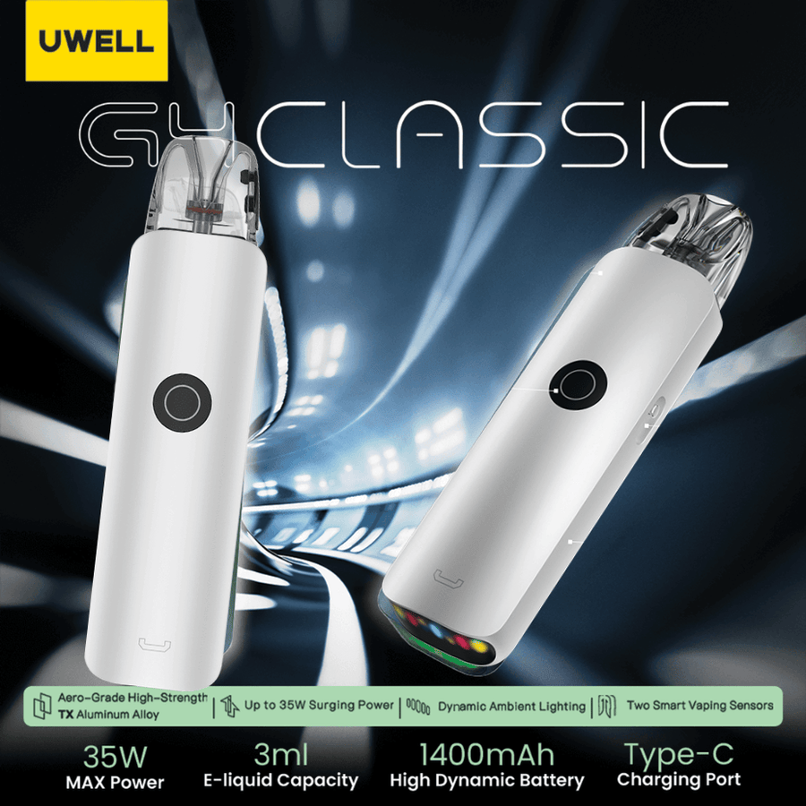 Uwell Caliburn G4 CLASSIC Pod Kit-1400mAh Airdrie Vape SuperStore and Bong Shop Alberta Canada