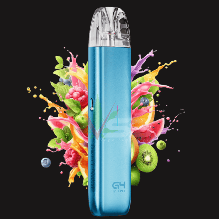 Uwell Caliburn G4 Mini Pod Kit-1100mAh Lake Blue Airdrie Vape SuperStore and Bong Shop Alberta Canada