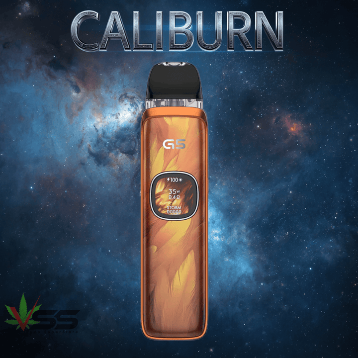 UWELL Caliburn G5 Pod Kit - 1600mAh Orange Feathers Airdrie Vape SuperStore and Bong Shop Alberta Canada