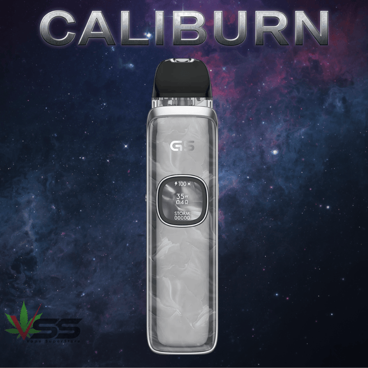 UWELL Caliburn G5 Pod Kit - 1600mAh Silver Marble Airdrie Vape SuperStore and Bong Shop Alberta Canada