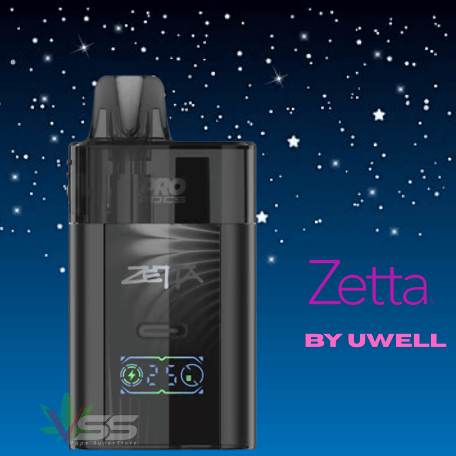 Uwell Zetta Pod Kit-2000mAh Black Airdrie Vape SuperStore and Bong Shop Alberta Canada