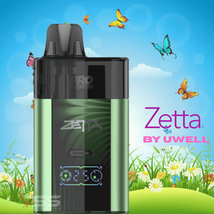 Uwell Zetta Pod Kit-2000mAh Green Airdrie Vape SuperStore and Bong Shop Alberta Canada