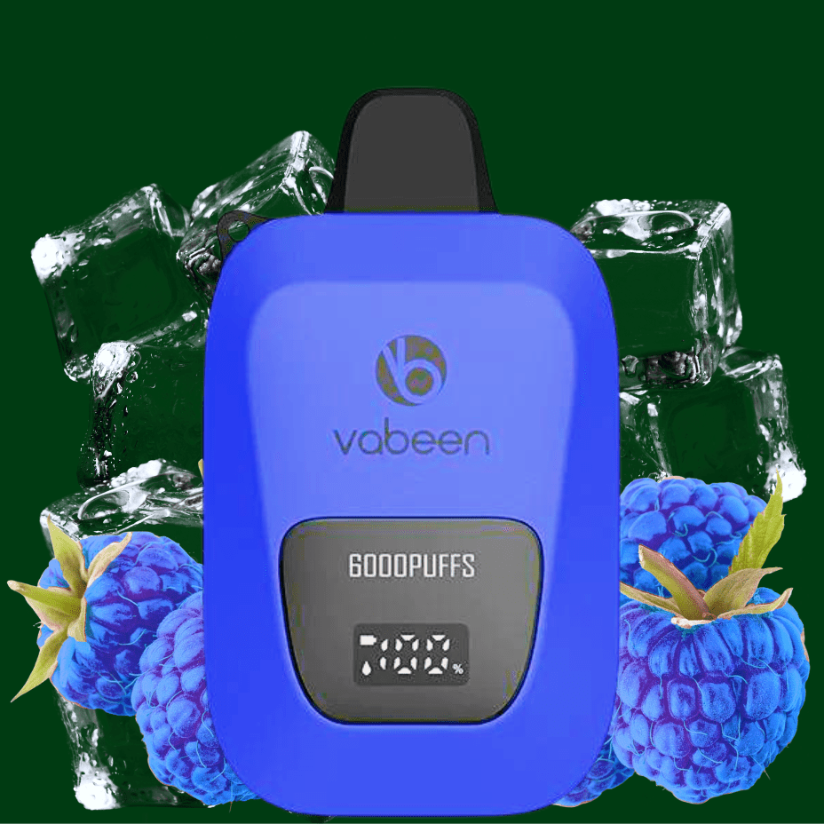 Vabeen Flex Air Ultra 6000-Blue Raspberry Ice-Airdrie Vape