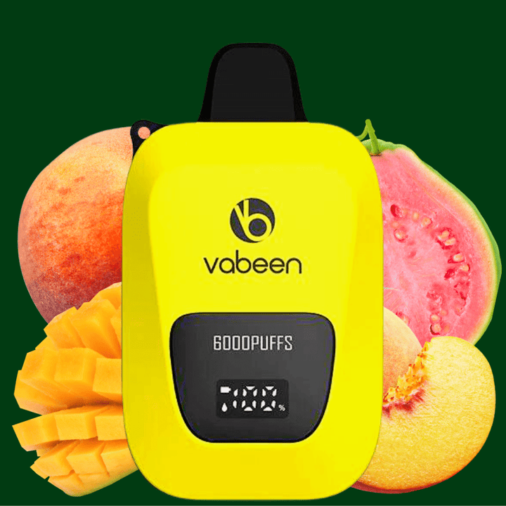 Vabeen Vabeen Flex Air Ultra 6000 Disposable Vape-Mango Peach Guava 20mg / 13mL Vabeen Flex Air Ultra 6000 Disposable Vape-Mango Peach Guava-Airdrie