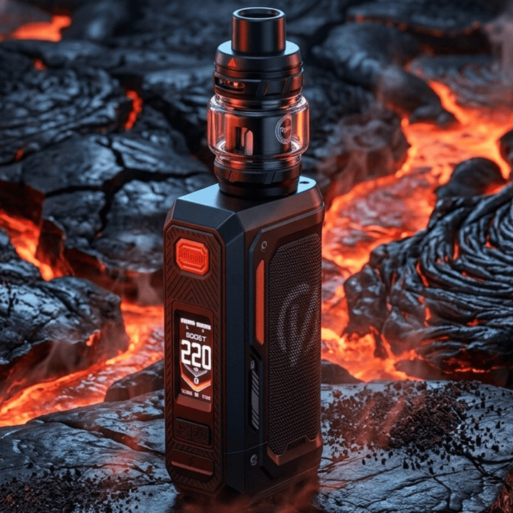 Vaporesso Armour Octa Box Mod Kit-220W Dark Black Airdrie Vape SuperStore and Bong Shop Alberta Canada