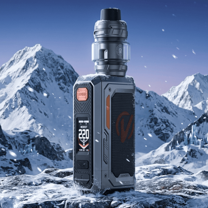 Vaporesso Armour Octa Box Mod Kit-220W Titanium Grey Airdrie Vape SuperStore and Bong Shop Alberta Canada