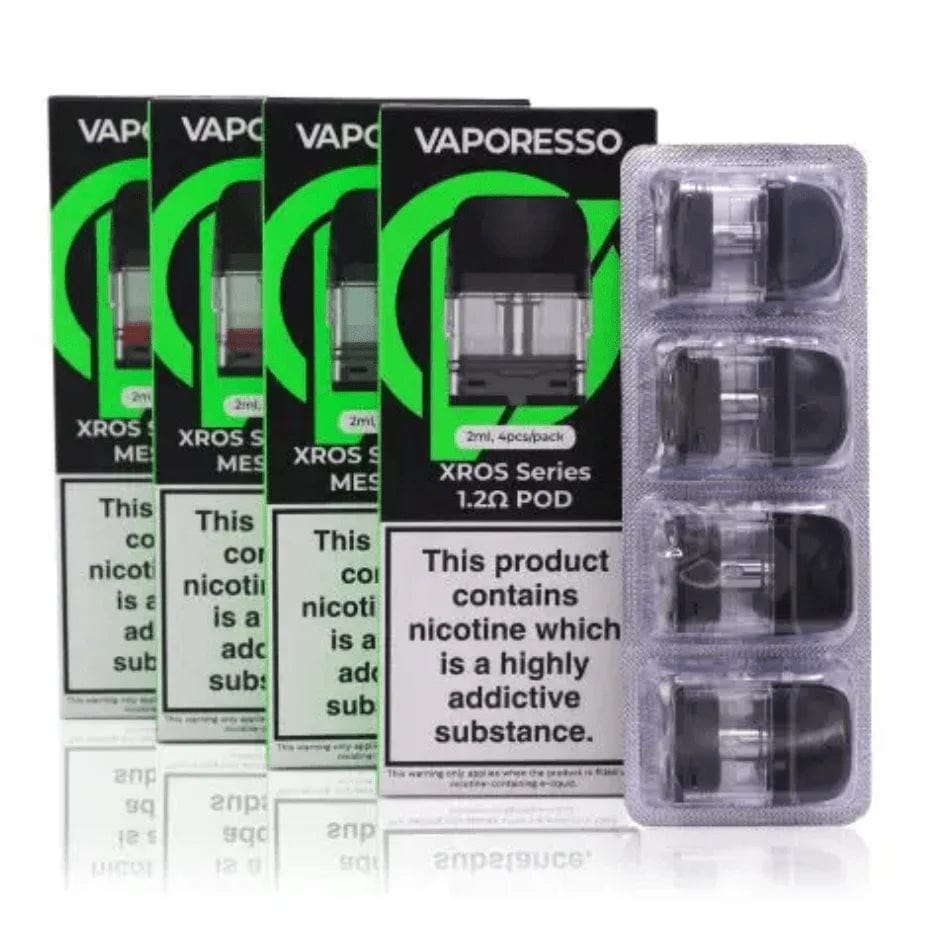 Vaporesso XROS Replacement Pods 4pkg-Airdrie Vape SuperStore & Bong Shop  AB, Canada