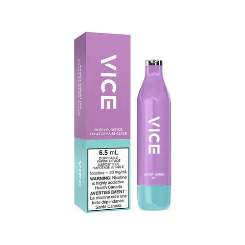 Vice 2500 Disposable Vape-Berry Burst Ice 2500 Puffs / 20mg Airdrie Vape SuperStore and Bong Shop Alberta Canada