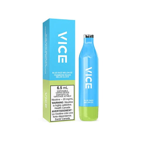 Vice 2500 Disposable Vape-Blue Razz Melon Ice 2500 Puffs / 20mg Airdrie Vape SuperStore and Bong Shop Alberta Canada