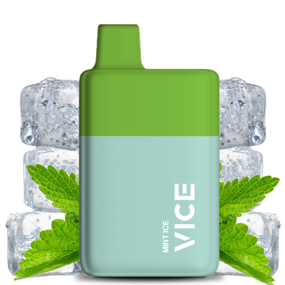 Vice Box 6000 Rechargeable Disposable Vape Mint Ice 6000 Puffs / 20mg Airdrie Vape SuperStore and Bong Shop Alberta Canada