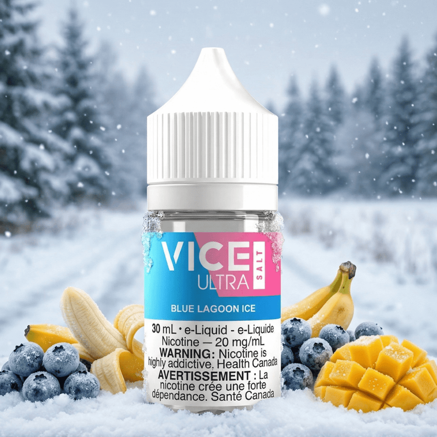 Vice Ultra Salt - Blue Lagoon Ice 20mg Airdrie Vape SuperStore and Bong Shop Alberta Canada