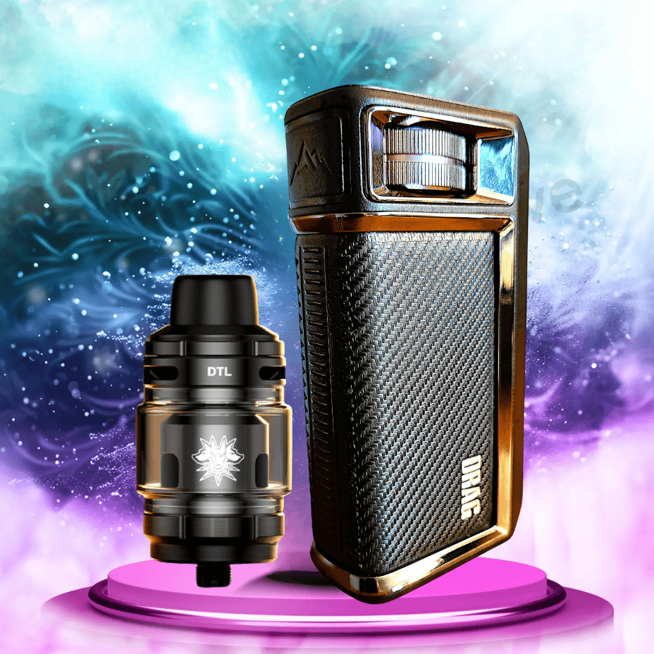 VooPoo Drag 6 Box Mod Kit-220W Black Airdrie Vape SuperStore and Bong Shop Alberta Canada