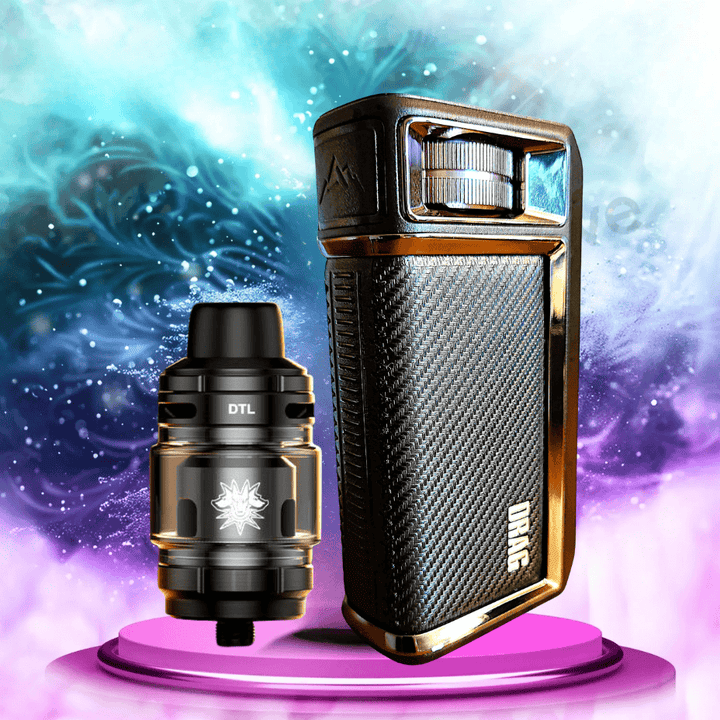 VooPoo Drag 6 Box Mod Kit-220W Black Airdrie Vape SuperStore and Bong Shop Alberta Canada