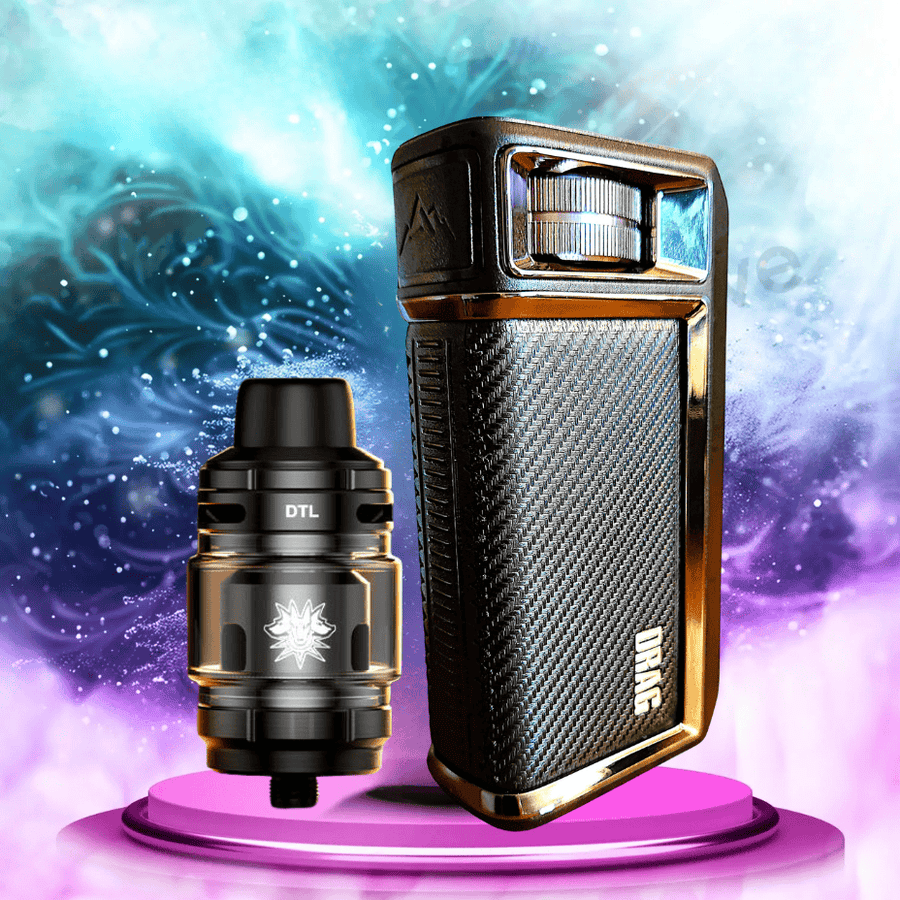 VooPoo Drag 6 Box Mod Kit-220W Black Airdrie Vape SuperStore and Bong Shop Alberta Canada