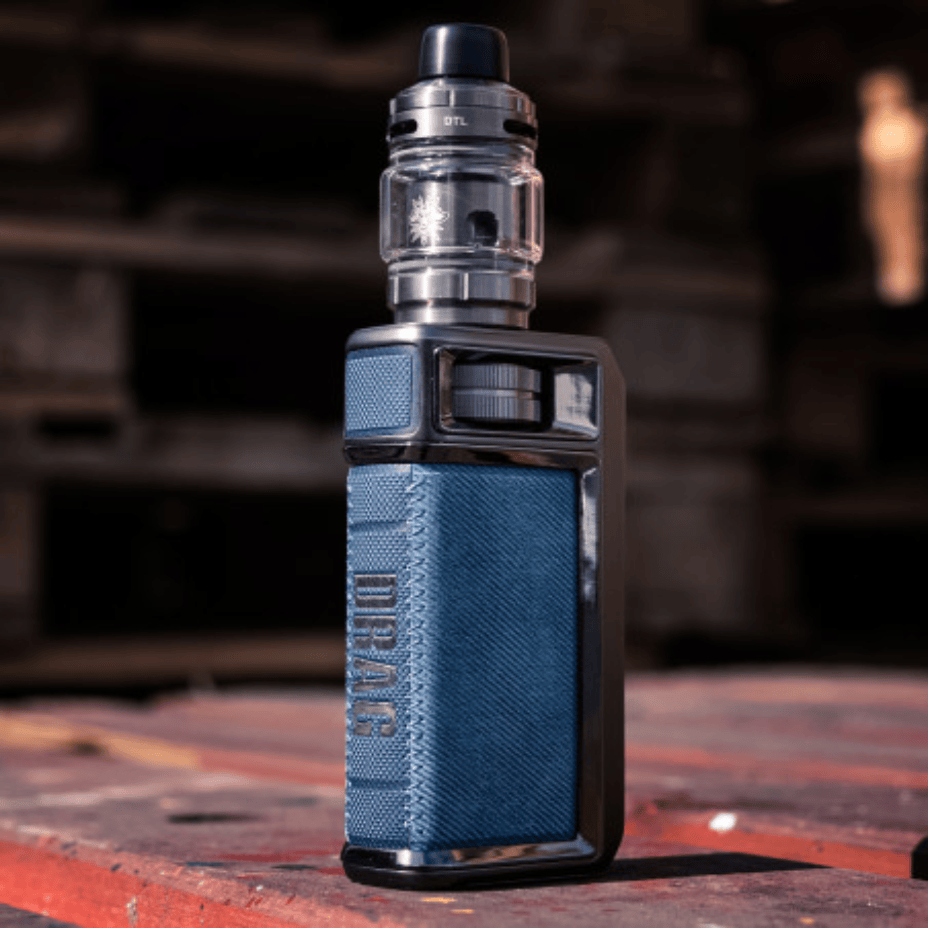 VooPoo Drag 6 Box Mod Kit-220W Blue Airdrie Vape SuperStore and Bong Shop Alberta Canada