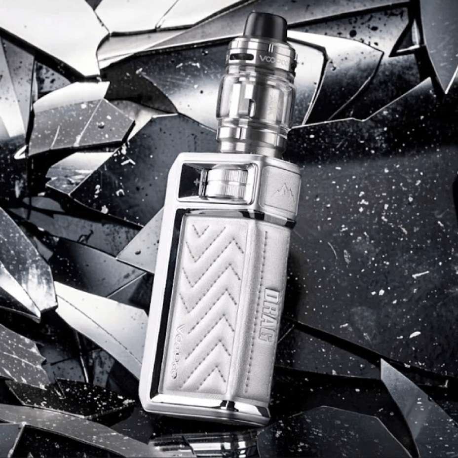 VooPoo Drag 6 Box Mod Kit-220W Silver Airdrie Vape SuperStore and Bong Shop Alberta Canada