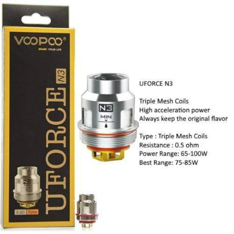 Voopoo UForce Replacement Coils Airdrie Vape SuperStore and Bong Shop Alberta Canada