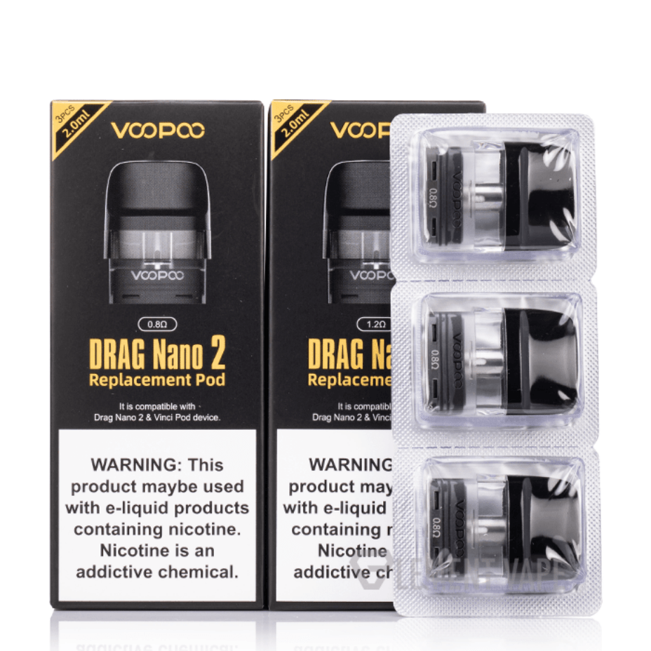 Voopoo Vinci/Drag Nano 2 Replacement Pods-Airdrie Vape SuperStore Alberta