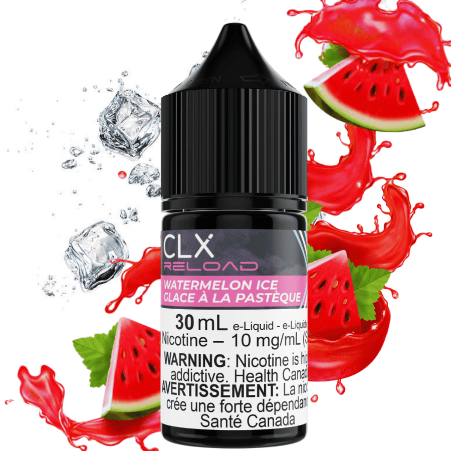Watermelon Ice Salt by CLX Reload E-Liquid Airdrie Vape SuperStore and Bong Shop Alberta Canada