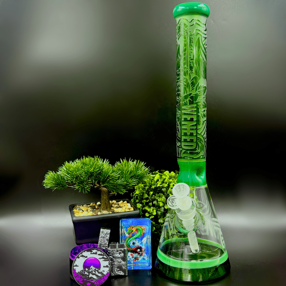WENEED 7mm Eternal Serpent Beaker 18" Airdrie Vape SuperStore and Bong Shop Alberta Canada