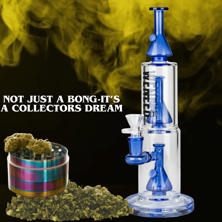 WeNeed Dual Chamber Beaker Bong w/Stacked Perc-11.25" Airdrie Vape SuperStore and Bong Shop Alberta Canada