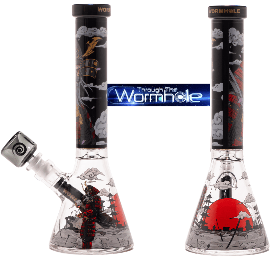 Wormhole 9mm Shogun Beaker Bong-11" Airdrie Vape SuperStore and Bong Shop Alberta Canada