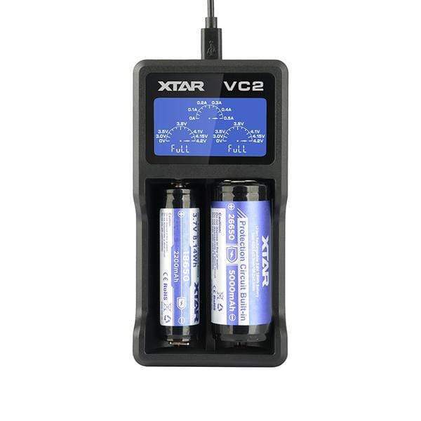 X-TAR VC Battery Chargers VC2-bay Airdrie Vape SuperStore and Bong Shop Alberta Canada