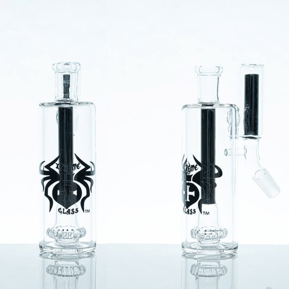 Xtreme Glass Showerhead Diffuser Ash Catcher-5.5" 5.5" / Black Airdrie Vape SuperStore and Bong Shop Alberta Canada