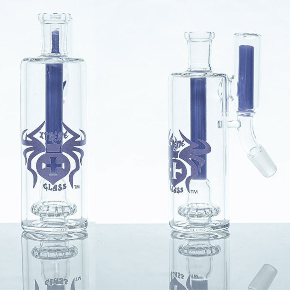 Xtreme Glass Showerhead Diffuser Ash Catcher-5.5" 5.5" / Purple Airdrie Vape SuperStore and Bong Shop Alberta Canada