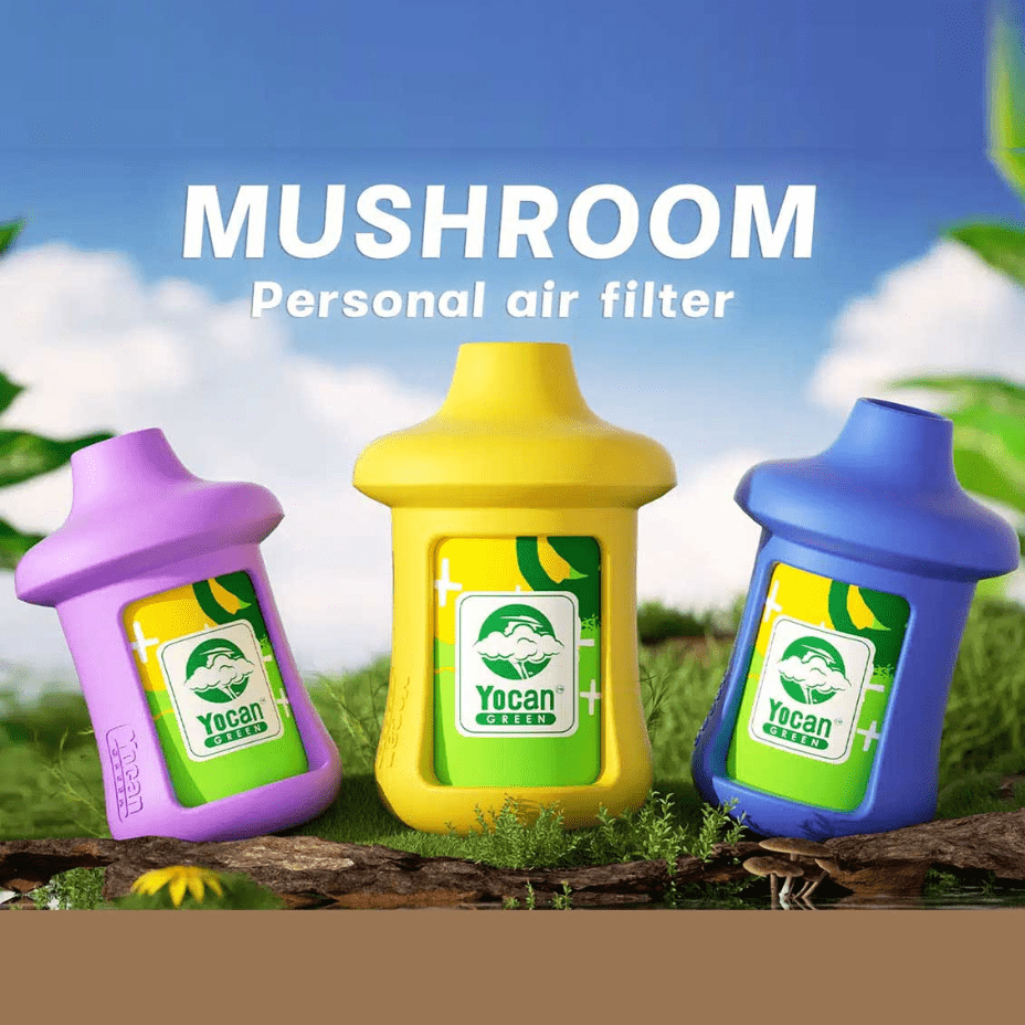 Yocan Green Personal Air Filter Mushroom Airdrie Vape SuperStore and Bong Shop Alberta Canada