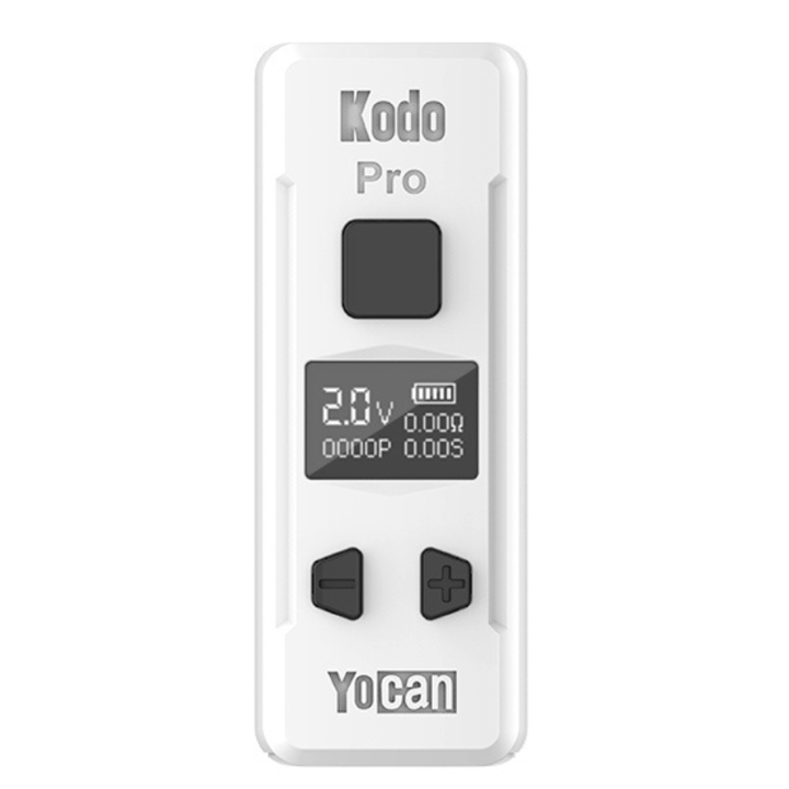 Yocan Kodo Pro 510 Thread Battery 400mAh / White Airdrie Vape SuperStore and Bong Shop Alberta Canada