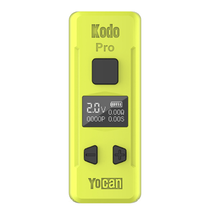 Yocan Kodo Pro 510 Thread Battery 400mAh / Yellow Airdrie Vape SuperStore and Bong Shop Alberta Canada