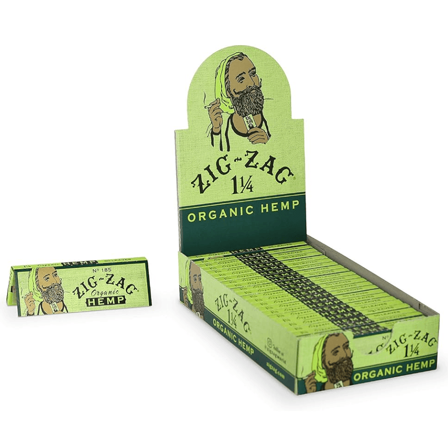 Zig Zag Organic Hemp Rolling Papers 1.25" Airdrie Vape SuperStore and Bong Shop Alberta Canada